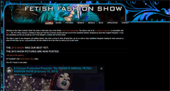 Desktop Screenshot of fetishfashionshow.com